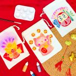 CNY Batik Colouring Activity, Batik Kit, Batik class